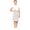 image:imageSTRETCH IS COMFORT Girls Kneelength Aline Skirt Builtin Shorts or Leggings  95 rayon 5 spandex skirts for girls girls skirts khaki skirt school uniform for girls uniform skirts for girls skortsButterfly
