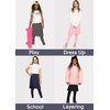 image:imageSTRETCH IS COMFORT Girls Kneelength Aline Skirt Builtin Shorts or Leggings  95 rayon 5 spandex skirts for girls girls skirts khaki skirt school uniform for girls uniform skirts for girls skortsBurgundy