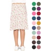 image:imageSTRETCH IS COMFORT Girls Kneelength Aline Skirt Builtin Shorts or Leggings  95 rayon 5 spandex skirts for girls girls skirts khaki skirt school uniform for girls uniform skirts for girls skortsPink Rose Vine