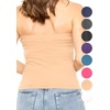image:imageSTRETCH IS COMFORT Tube Tops for Women  Cotton Tops  Bandeau Top Long Length Mid and Cropped Length Plus Size  XS 5XBeige