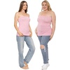 image:imageSTRETCH IS COMFORT Tube Tops for Women  Cotton Tops  Bandeau Top Long Length Mid and Cropped Length Plus Size  XS 5XPink Daisies