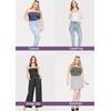 image:imageSTRETCH IS COMFORT Tube Tops for Women  Cotton Tops  Bandeau Top Long Length Mid and Cropped Length Plus Size  XS 5XTeal