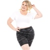 image:imageSTRETCH IS COMFORT Cotton Biker Shorts Women Black Shorts and Capris 1X10X  Solids 95 cotton 5 spandex prints 95 polyester 5 spandex running shorts workout shorts women womens athletic shortsBlack Camo