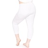 image:imageSTRETCH IS COMFORT Cotton Biker Shorts Women Black Shorts and Capris 1X10X  Solids 95 cotton 5 spandex prints 95 polyester 5 spandex running shorts workout shorts women womens athletic shortsWhite