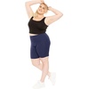 image:imageSTRETCH IS COMFORT Cotton Biker Shorts Women Black Shorts and Capris 1X10X  Solids 95 cotton 5 spandex prints 95 polyester 5 spandex running shorts workout shorts women womens athletic shortsNavy Blue