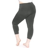 image:imageSTRETCH IS COMFORT Cotton Biker Shorts Women Black Shorts and Capris 1X10X  Solids 95 cotton 5 spandex prints 95 polyester 5 spandex running shorts workout shorts women womens athletic shortsCharcoal Gray