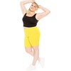 image:imageSTRETCH IS COMFORT Cotton Biker Shorts Women Black Shorts and Capris 1X10X  Solids 95 cotton 5 spandex prints 95 polyester 5 spandex running shorts workout shorts women womens athletic shortsYellow
