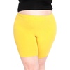 image:imageSTRETCH IS COMFORT Cotton Biker Shorts Women Black Shorts and Capris 1X10X  Solids 95 cotton 5 spandex prints 95 polyester 5 spandex running shorts workout shorts women womens athletic shortsYellow