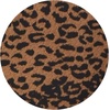 image:imageGirls Oh So Soft TShirt Dress Brown Cheetah Small  95 polyester 5 spandex crew neck pullon style soft stretch leggings layer school play travel washable