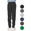 image:imageSTRETCH IS COMFORT Boys Slim Fit Jogger Play Pants  Soft PullOn Lounge Bottoms  Everyday School or Playwear  XSXLNew Black