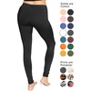 image:imageSTRETCH IS COMFORT Cotton Capri Leggings Knee Length Pants Plus Size  Soft pullon comfort lightweight summer feel ankle option casual layering cotton leggings black capris under dressesBlack
