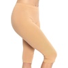 image:imageSTRETCH IS COMFORT Cotton Capri Leggings Knee Length Pants Plus Size  Soft pullon comfort lightweight summer feel ankle option casual layering cotton leggings black capris under dressesBeige