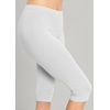 image:imageSTRETCH IS COMFORT Cotton Capri Leggings Knee Length Pants Plus Size  Soft pullon comfort lightweight summer feel ankle option casual layering cotton leggings black capris under dressesHeather Gray
