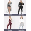 image:imageSTRETCH IS COMFORT Cotton Capri Leggings Knee Length Pants Plus Size  Soft pullon comfort lightweight summer feel ankle option casual layering cotton leggings black capris under dressesLavender