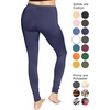 image:imageSTRETCH IS COMFORT Cotton Capri Leggings Knee Length Pants Plus Size  Soft pullon comfort lightweight summer feel ankle option casual layering cotton leggings black capris under dressesNavy Blue