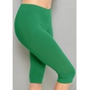image:imageSTRETCH IS COMFORT Cotton Capri Leggings Knee Length Pants Plus Size  Soft pullon comfort lightweight summer feel ankle option casual layering cotton leggings black capris under dressesKelly Green