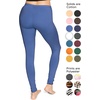 image:imageSTRETCH IS COMFORT Cotton Capri Leggings Knee Length Pants Plus Size  Soft pullon comfort lightweight summer feel ankle option casual layering cotton leggings black capris under dressesLight Navy