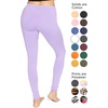 image:imageSTRETCH IS COMFORT Cotton Capri Leggings Knee Length Pants Plus Size  Soft pullon comfort lightweight summer feel ankle option casual layering cotton leggings black capris under dressesLavender