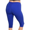 image:imageSTRETCH IS COMFORT Cotton Capri Leggings Knee Length Pants Plus Size  Soft pullon comfort lightweight summer feel ankle option casual layering cotton leggings black capris under dressesRoyal Blue
