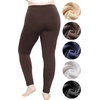 image:imageSTRETCH IS COMFORT Cotton Capri Leggings Knee Length Pants Plus Size  Soft pullon comfort lightweight summer feel ankle option casual layering cotton leggings black capris under dressesFleece Brown