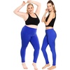 image:imageSTRETCH IS COMFORT Cotton Capri Leggings Knee Length Pants Plus Size  Soft pullon comfort lightweight summer feel ankle option casual layering cotton leggings black capris under dressesRoyal Blue