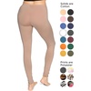 image:imageSTRETCH IS COMFORT Cotton Capri Leggings Knee Length Pants Plus Size  Soft pullon comfort lightweight summer feel ankle option casual layering cotton leggings black capris under dressesMocha