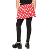 image:imageSTRETCH IS COMFORT Girls Leggings Tutu Ruffle Pants Leggings with Skirt  Built in ankle layer double tier twirl tutu leggings 95 polyester 5 spandex skirt leggings for girlsRed Polkadot