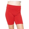 image:imageSTRETCH IS COMFORT High Waist Cotton Girls Leggings Pants and Bike Shorts  95 cotton 5 spandex 4 way stretch ankle or short length options school dance layering leggings for girls girls pantsRed