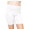image:imageSTRETCH IS COMFORT High Waist Cotton Girls Leggings Pants and Bike Shorts  95 cotton 5 spandex 4 way stretch ankle or short length options school dance layering leggings for girls girls pantsWhite