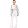 image:imageSTRETCH IS COMFORT High Waist Cotton Girls Leggings Pants and Bike Shorts  95 cotton 5 spandex 4 way stretch ankle or short length options school dance layering leggings for girls girls pantsWhite