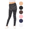 image:imageSTRETCH IS COMFORT High Waist Cotton Girls Leggings Pants and Bike Shorts  95 cotton 5 spandex 4 way stretch ankle or short length options school dance layering leggings for girls girls pantsBlack Camo