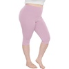 image:imageSTRETCH IS COMFORT Womens and Plus Size High Rise Knee and Ankle LeggingsOrchid Purple