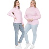 image:imageWomens Turtle Neck  Long Sleeve and Sleeveless Top  Plus Size XL7X  Tops Women White Turtleneck WomenPink Gingham