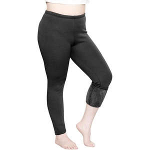 image:imageSTRETCH IS COMFORT Cotton Capri Leggings Knee Length Pants Plus Size  Soft pullon comfort lightweight summer feel ankle option casual layering cotton leggings black capris under dressesFleece Black