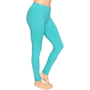 image:imageSTRETCH IS COMFORT Cotton Capri Leggings Knee Length Pants Plus Size  Soft pullon comfort lightweight summer feel ankle option casual layering cotton leggings black capris under dressesTurquoise