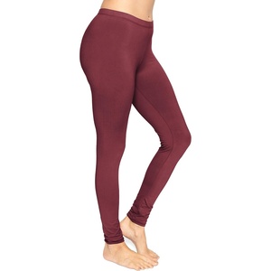 image:imageSTRETCH IS COMFORT Cotton Capri Leggings Knee Length Pants Plus Size  Soft pullon comfort lightweight summer feel ankle option casual layering cotton leggings black capris under dressesBurgundy