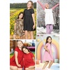 image:imageGirls Oh So Soft TShirt Dress  95 polyester 5 spandex crew neck pullon style soft stretch leggings layer school play travel washableBrown Cheetah