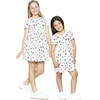 image:imageGirls Oh So Soft TShirt Dress  95 polyester 5 spandex crew neck pullon style soft stretch leggings layer school play travel washableButterfly