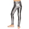 image:imageSTRETCH IS COMFORT Girls Metallic Leggings  Sparkly Dance Pants  Shiny Stretch Tights  Gold Leggings Girls Pink NeonChrome