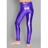 image:imageSTRETCH IS COMFORT Girls Metallic Leggings  Sparkly Dance Pants  Shiny Stretch Tights  Gold Leggings Girls Pink NeonPurple