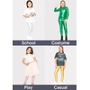 image:imageSTRETCH IS COMFORT Girls Metallic Leggings  Sparkly Dance Pants  Shiny Stretch Tights  Gold Leggings Girls Pink NeonSilver