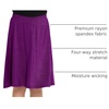 image:imageSTRETCH IS COMFORT Girls Skirts Flowy A Line Knee Length and Ankle Length  Elastic Waist Kids School Skirt Girls Maxi Skirt Black Skirt For Girls Faldas Para Nias Girls Long Skirt Long skirtsPurple