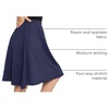 image:imageSTRETCH IS COMFORT Girls Skirts Flowy A Line Knee Length and Ankle Length  Elastic Waist Kids School Skirt Girls Maxi Skirt Black Skirt For Girls Faldas Para Nias Girls Long Skirt Long skirtsNavy Blue