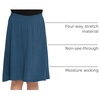 image:imageSTRETCH IS COMFORT Girls Skirts Flowy A Line Knee Length and Ankle Length  Elastic Waist Kids School Skirt Girls Maxi Skirt Black Skirt For Girls Faldas Para Nias Girls Long Skirt Long skirtsTeal
