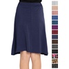 image:imageSTRETCH IS COMFORT Girls Skirts Flowy A Line Knee Length and Ankle Length  Elastic Waist Kids School Skirt Girls Maxi Skirt Black Skirt For Girls Faldas Para Nias Girls Long Skirt Long skirtsNavy Blue