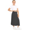 image:imageSTRETCH IS COMFORT Girls Skirts Flowy A Line Knee Length and Ankle Length  Elastic Waist Kids School Skirt Girls Maxi Skirt Black Skirt For Girls Faldas Para Nias Girls Long Skirt Long skirtsCharcoal Gray