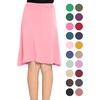 image:imageSTRETCH IS COMFORT Girls Skirts Flowy A Line Knee Length and Ankle Length  Elastic Waist Kids School Skirt Girls Maxi Skirt Black Skirt For Girls Faldas Para Nias Girls Long Skirt Long skirtsLight Pink