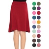 image:imageSTRETCH IS COMFORT Girls Skirts Flowy A Line Knee Length and Ankle Length  Elastic Waist Kids School Skirt Girls Maxi Skirt Black Skirt For Girls Faldas Para Nias Girls Long Skirt Long skirtsRed