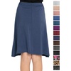 image:imageSTRETCH IS COMFORT Girls Skirts Flowy A Line Knee Length and Ankle Length  Elastic Waist Kids School Skirt Girls Maxi Skirt Black Skirt For Girls Faldas Para Nias Girls Long Skirt Long skirtsLight Navy