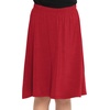image:imageSTRETCH IS COMFORT Girls Skirts Flowy A Line Knee Length and Ankle Length  Elastic Waist Kids School Skirt Girls Maxi Skirt Black Skirt For Girls Faldas Para Nias Girls Long Skirt Long skirtsRed